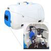 960 liter Hippotank voor AdBlue® met 24 Volt pompsysteem met beschermkap
