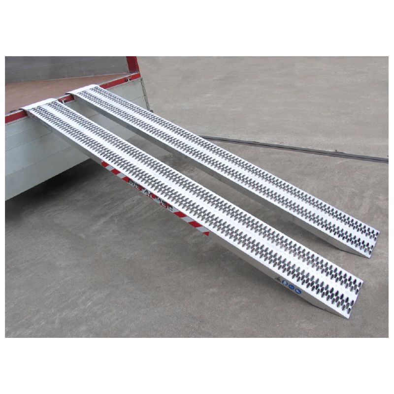 Aluminium Verladeschienen: Länge 2 Meter, Breite 31,5cm, Nutzlast 3900kg pro Satz
