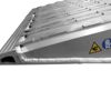 Aluminium oprijplaten: Lengte 4,5 meter, breedte 45cm en laadvermogen 10500kg/set