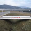 Aluminium rijbrug: lengte 1,26 meter belastbaarheid 4500kg