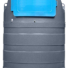 Infrastore 1500 liter opslagtank voor AdBlue® met 230 Volt pomp, digitale literteller en automatisch vulpistool met slanghaspel