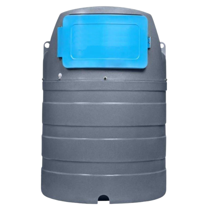 Infrastore 1500 liter opslagtank voor AdBlue® met 230 Volt pomp, digitale literteller en automatisch vulpistool met slanghaspel