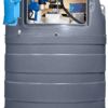 Doppelwandige 1500 Litern Lagertank für AdBlue® mit 230 Volt Pumpe mit Filter und Literzähler mit Teca Zeichen