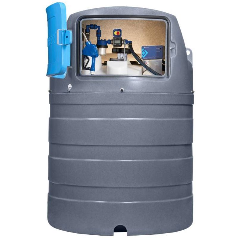 Infrastore 1500 liter opslagtank voor AdBlue® met 230 Volt pomp, digitale literteller en automatisch vulpistool
