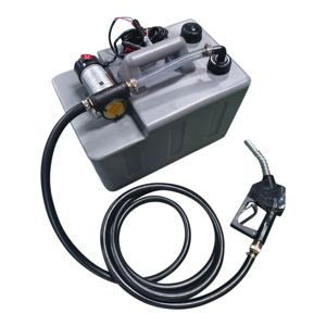 Infracube® 50 liter mobiele Dieseltank met 12 Volt pompsysteem en automatisch vulpistool