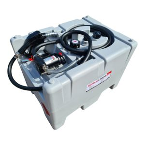 Infracube® 210 liter Dieseltank met 12 Volt pompsysteem, inhoudsmeter en automatisch vulpistool