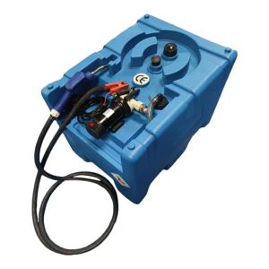 Infracube® 210 liter mobiele AdBluetank met 230 Volt pomp met automatisch vulpistool