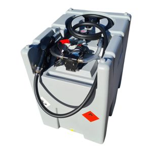 Infracube® 300 liter Dieseltank met 12 Volt pompsysteem, inhoudsmeter en automatisch vulpistool