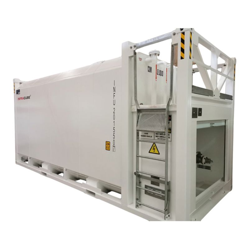 Infracube® IC300-20FTECO 20 foot Dieselcontainer met een inhoud van 27000 liter